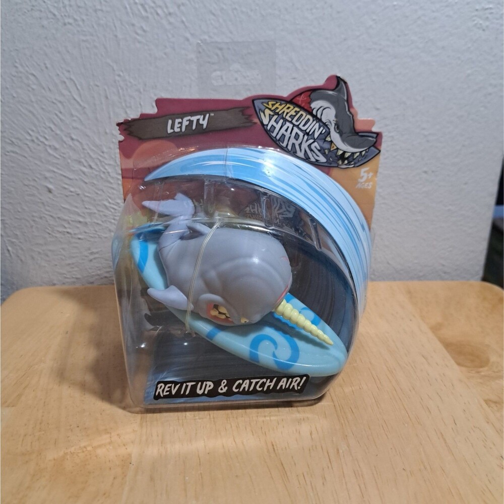 BRAND NEW MGA Entertainment Shreddin' Shark Figure Lefty Blue